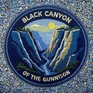 Black Canyon of the Gunnison National Park Patch – 3 Inch Embroidered
